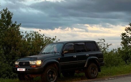 Toyota Land Cruiser 80 рестайлинг, 1991 год, 1 100 000 рублей, 2 фотография