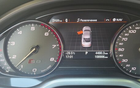 Audi S8, 2017 год, 8 200 000 рублей, 13 фотография