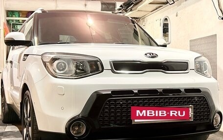 KIA Soul II рестайлинг, 2014 год, 1 619 555 рублей, 38 фотография