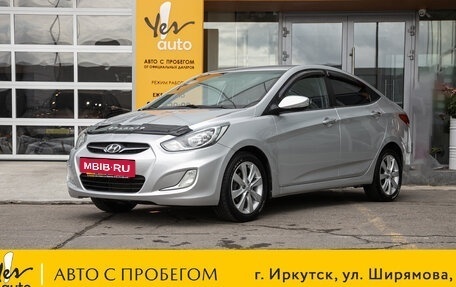Hyundai Solaris II рестайлинг, 2011 год, 725 000 рублей, 4 фотография