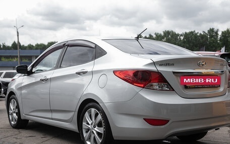 Hyundai Solaris II рестайлинг, 2011 год, 725 000 рублей, 22 фотография