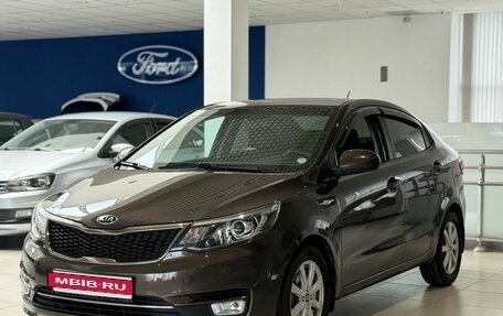 KIA Rio III рестайлинг, 2016 год, 999 000 рублей, 1 фотография