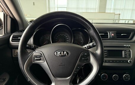 KIA Rio III рестайлинг, 2016 год, 999 000 рублей, 17 фотография