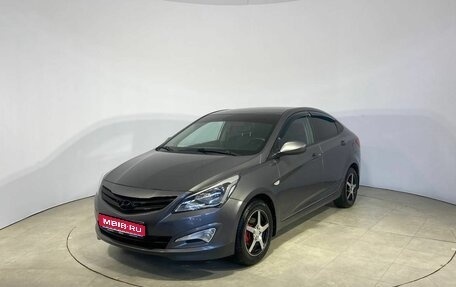 Hyundai Solaris II рестайлинг, 2014 год, 790 000 рублей, 1 фотография