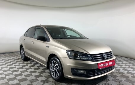 Volkswagen Polo VI (EU Market), 2017 год, 949 000 рублей, 3 фотография