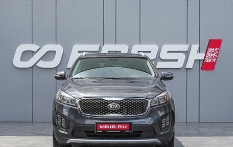 KIA Sorento III Prime рестайлинг, 2016 год, 2 380 000 рублей, 3 фотография