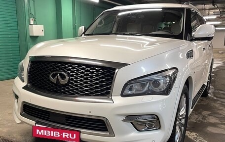 Infiniti QX80 I рестайлинг, 2017 год, 3 400 000 рублей, 2 фотография