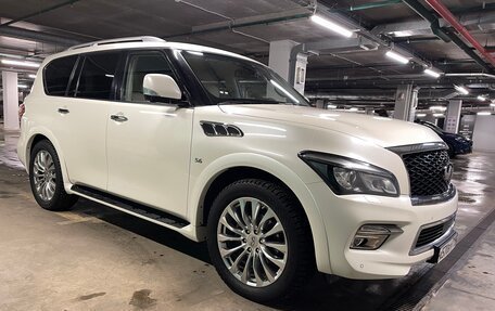 Infiniti QX80 I рестайлинг, 2017 год, 3 400 000 рублей, 8 фотография