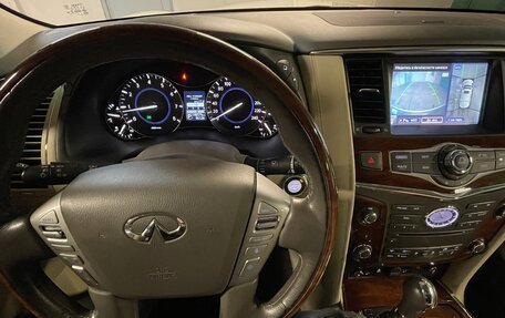 Infiniti QX80 I рестайлинг, 2017 год, 3 400 000 рублей, 14 фотография