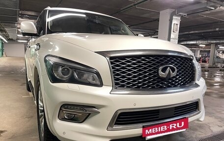 Infiniti QX80 I рестайлинг, 2017 год, 3 400 000 рублей, 9 фотография