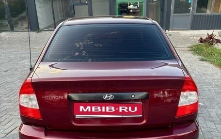 Hyundai Accent II, 2007 год, 395 000 рублей, 4 фотография