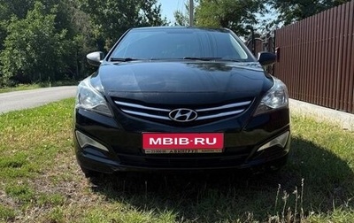 Hyundai Solaris II рестайлинг, 2014 год, 970 000 рублей, 1 фотография