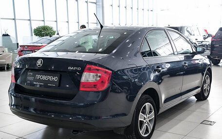 Skoda Rapid I, 2014 год, 799 000 рублей, 6 фотография