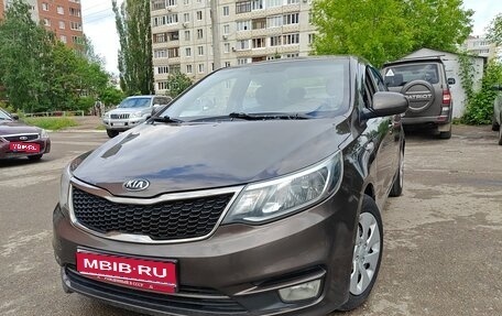 KIA Rio III рестайлинг, 2016 год, 845 000 рублей, 1 фотография