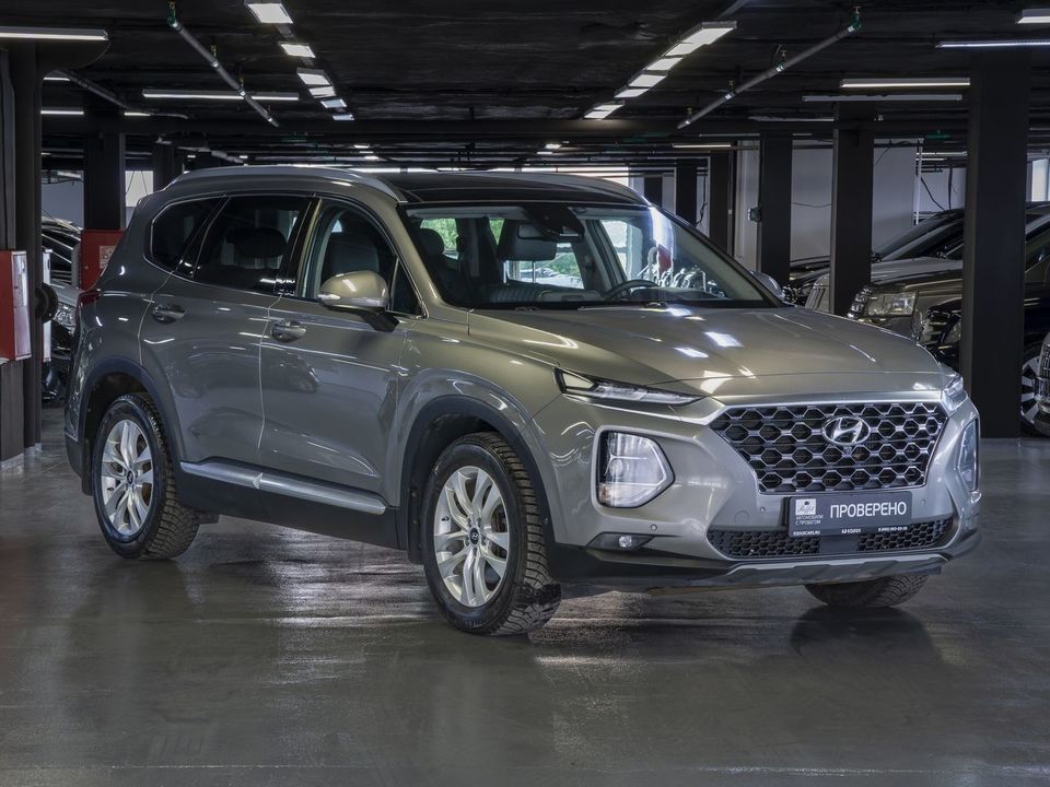 Hyundai Santa Fe, 2019 год, 2 349 000 рублей, 3 фотография