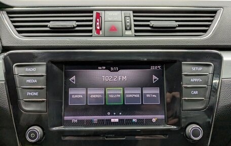 Skoda Superb III рестайлинг, 2017 год, 1 760 000 рублей, 16 фотография