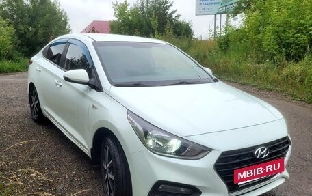 Hyundai Solaris II рестайлинг, 2017 год, 1 130 000 рублей, 4 фотография