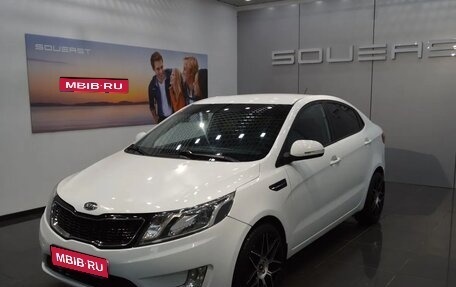 KIA Rio III рестайлинг, 2013 год, 950 000 рублей, 1 фотография