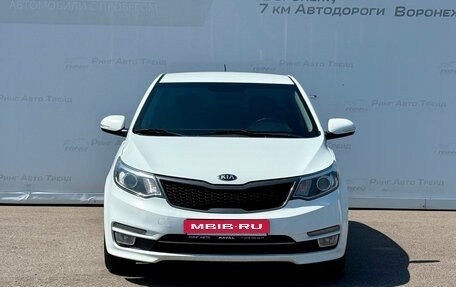 KIA Rio III рестайлинг, 2016 год, 1 015 000 рублей, 3 фотография