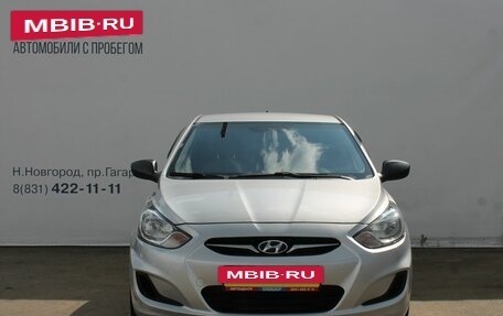 Hyundai Solaris II рестайлинг, 2011 год, 819 000 рублей, 3 фотография