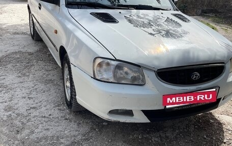 Hyundai Accent II, 2004 год, 470 000 рублей, 10 фотография