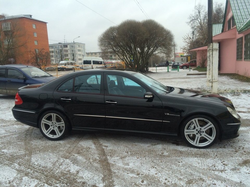 Mercedes-Benz E-Класс AMG W211 рестайлинг, 2007 год, 290 000 рублей, 6 фотография