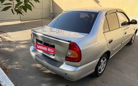 Hyundai Accent II, 2004 год, 415 000 рублей, 4 фотография