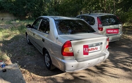 Hyundai Accent II, 2004 год, 415 000 рублей, 11 фотография