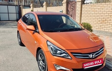 Hyundai Solaris II рестайлинг, 2015 год, 1 100 000 рублей, 13 фотография