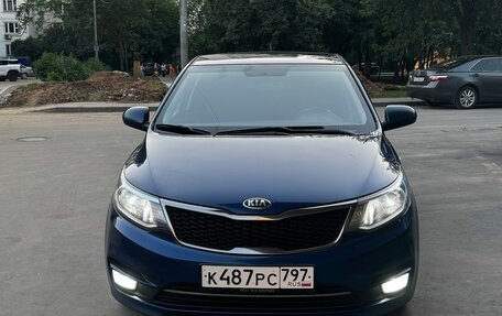 KIA Rio III рестайлинг, 2015 год, 855 000 рублей, 1 фотография