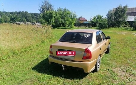 Hyundai Accent II, 2004 год, 170 000 рублей, 3 фотография