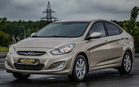 Hyundai Solaris II рестайлинг, 2012 год, 799 000 рублей, 4 фотография