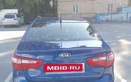 KIA Rio III рестайлинг, 2014 год, 28 фотография