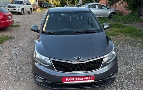 KIA Rio III рестайлинг, 2016 год, 970 000 рублей, 3 фотография