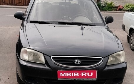 Hyundai Accent II, 2008 год, 400 000 рублей, 1 фотография