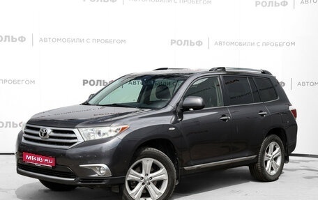 Toyota Highlander III, 2013 год, 2 137 000 рублей, 1 фотография
