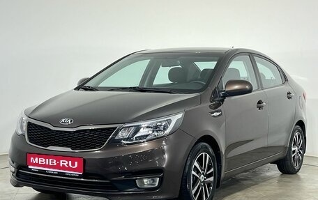 KIA Rio III рестайлинг, 2016 год, 1 100 000 рублей, 1 фотография