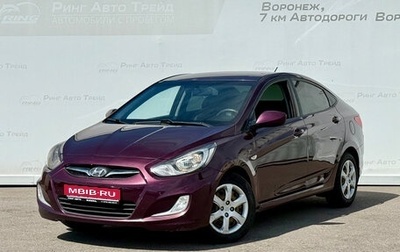 Hyundai Solaris II рестайлинг, 2012 год, 665 000 рублей, 1 фотография