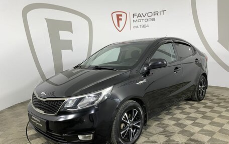 KIA Rio III рестайлинг, 2015 год, 949 000 рублей, 1 фотография