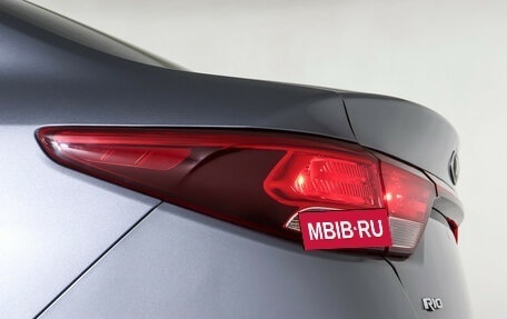 KIA Rio IV, 2019 год, 1 417 000 рублей, 20 фотография