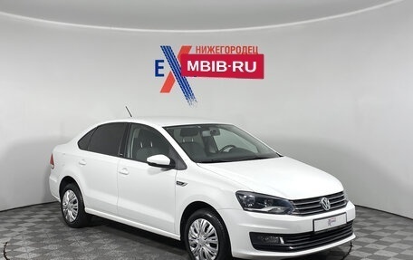 Volkswagen Polo VI (EU Market), 2016 год, 1 129 000 рублей, 2 фотография