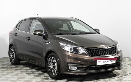 KIA Rio III рестайлинг, 2015 год, 1 098 900 рублей, 3 фотография