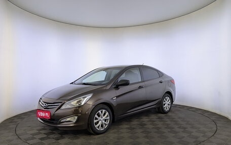 Hyundai Solaris II рестайлинг, 2014 год, 870 000 рублей, 1 фотография