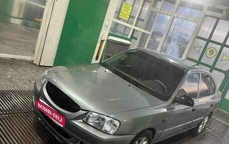 Hyundai Accent II, 2004 год, 395 000 рублей, 5 фотография