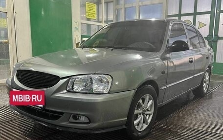 Hyundai Accent II, 2004 год, 395 000 рублей, 4 фотография