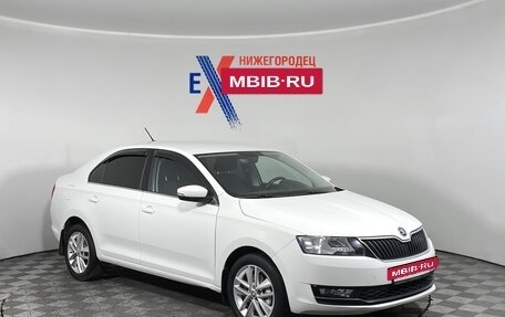 Skoda Rapid I, 2018 год, 1 299 000 рублей, 2 фотография