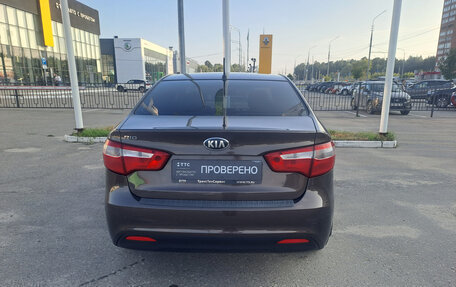 KIA Rio III рестайлинг, 2014 год, 890 000 рублей, 10 фотография