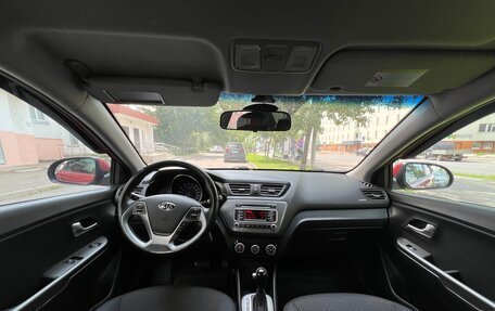 KIA Rio III рестайлинг, 2016 год, 1 090 000 рублей, 13 фотография