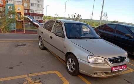 Hyundai Accent II, 2002 год, 220 000 рублей, 1 фотография