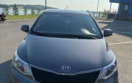 KIA Rio III рестайлинг, 2015 год, 940 000 рублей, 3 фотография